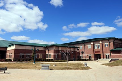 Exterior photo of Perrysburg High School building