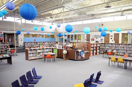 Woodland Elementary School library
