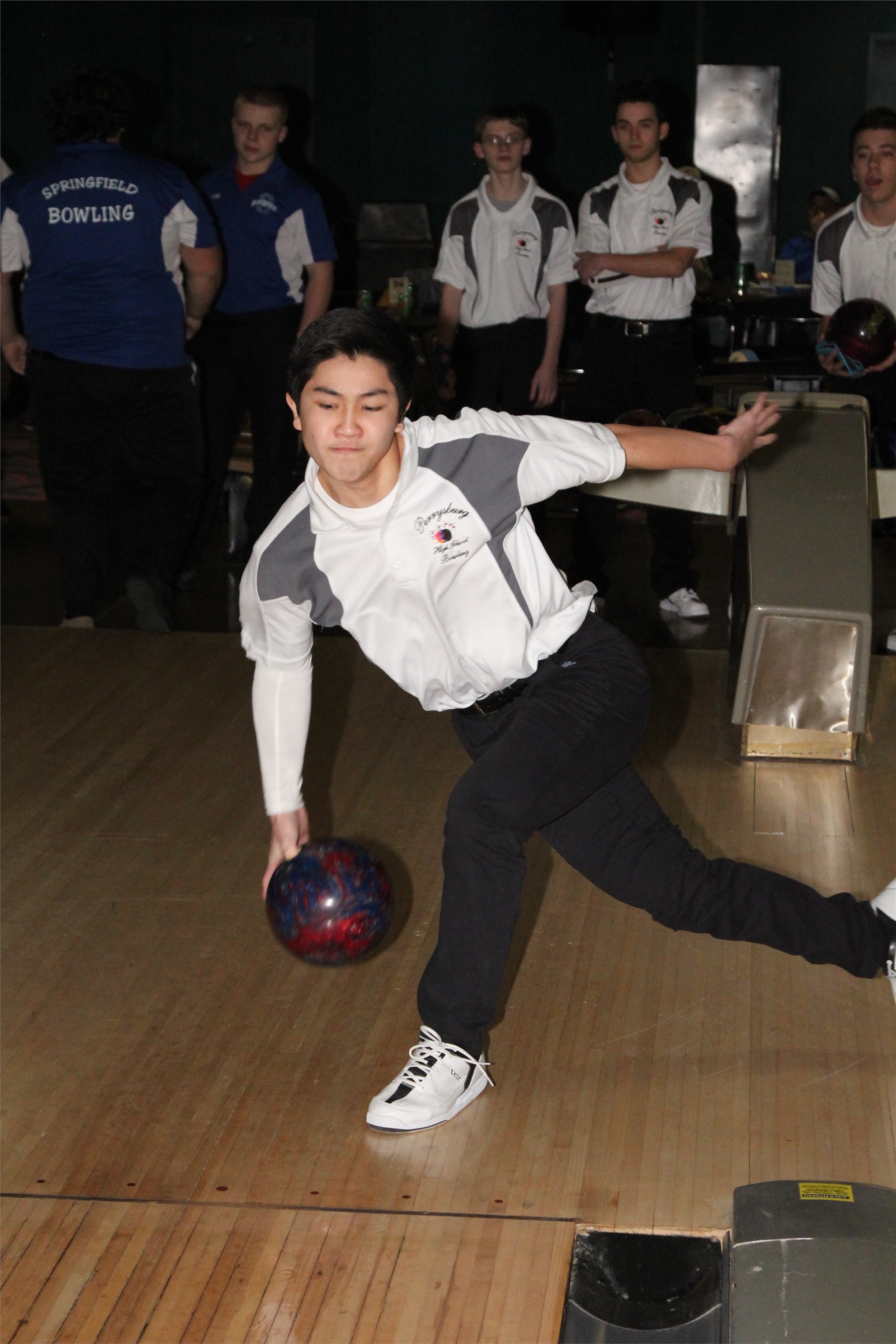 PHS student athlete bowling 