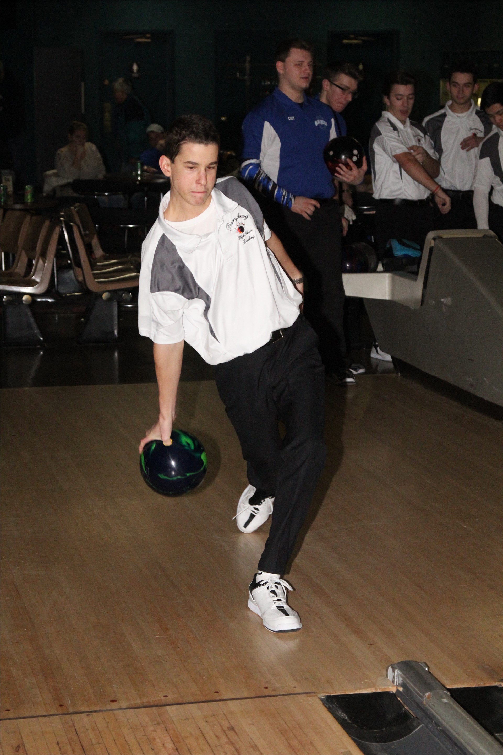 PHS student athlete bowling 