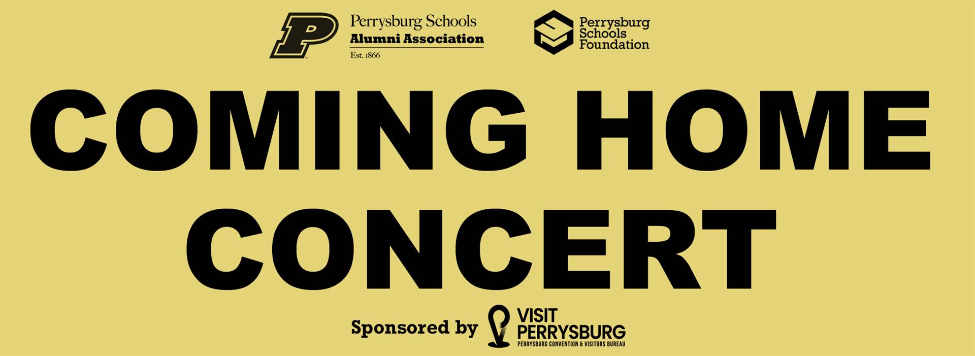 Coming Home Concert sponsored by Visit Perrysburg