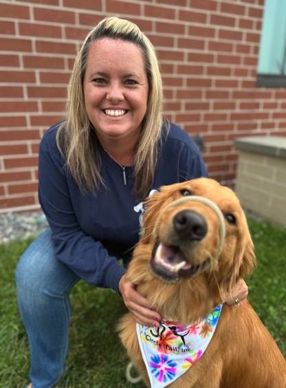 Kincaid, our facility dog.