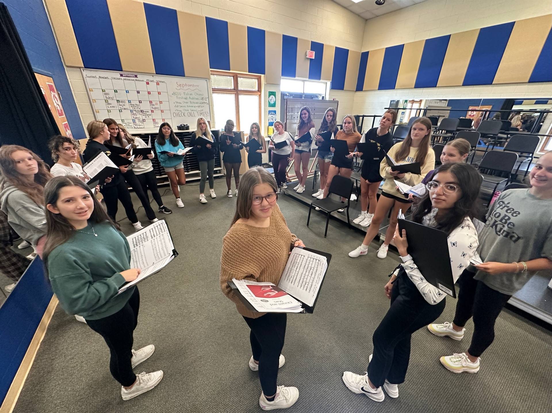 Women&#39;s Chorus Rehearsal