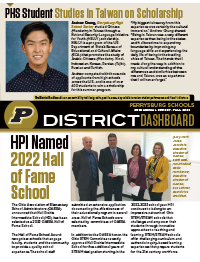 image of cover of newsletter